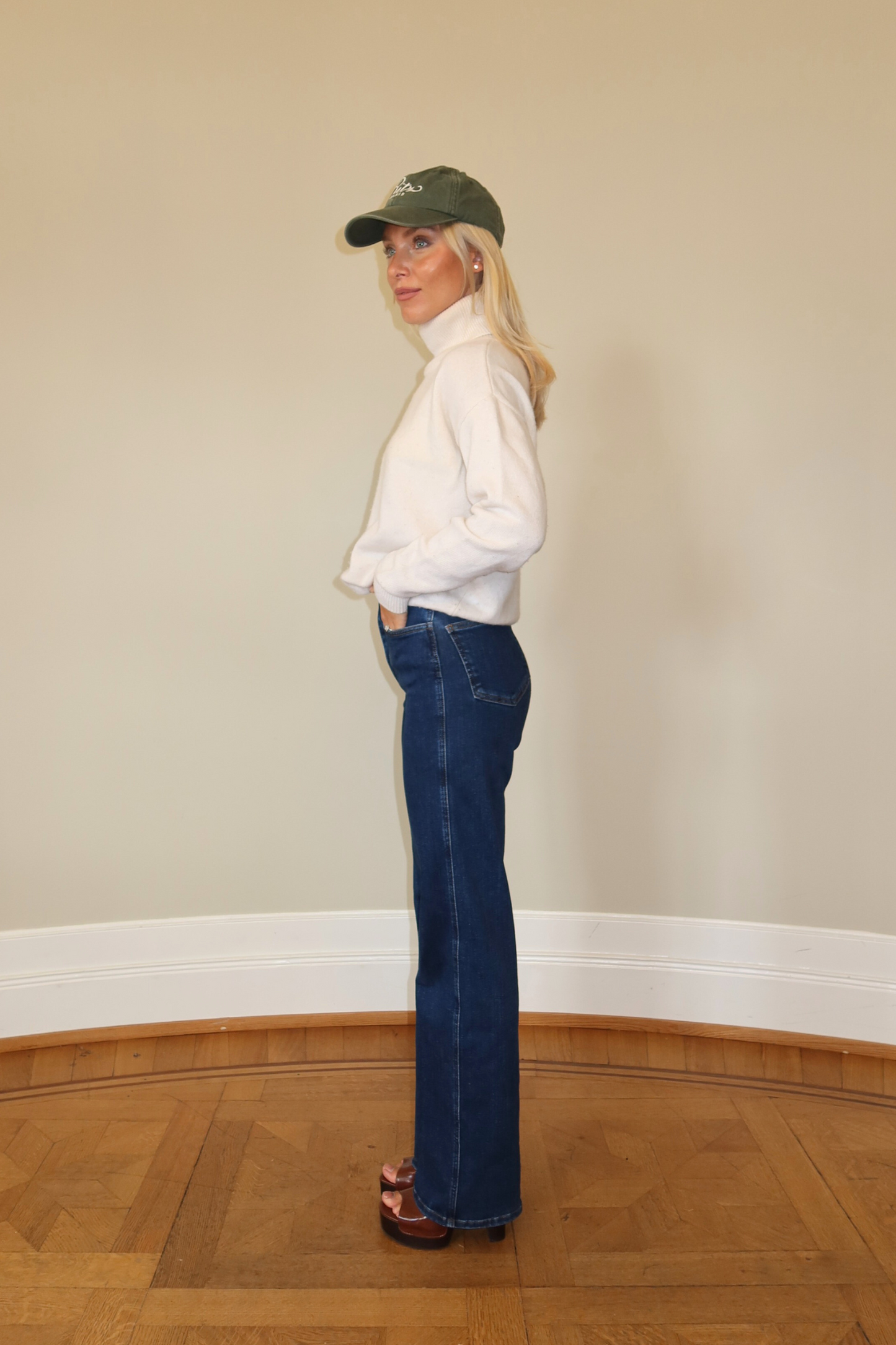 Everyday Straight Jeans - Dusty blue