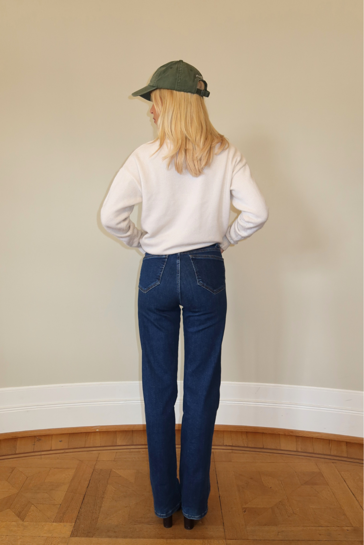 Everyday Straight Jeans - Dusty blue