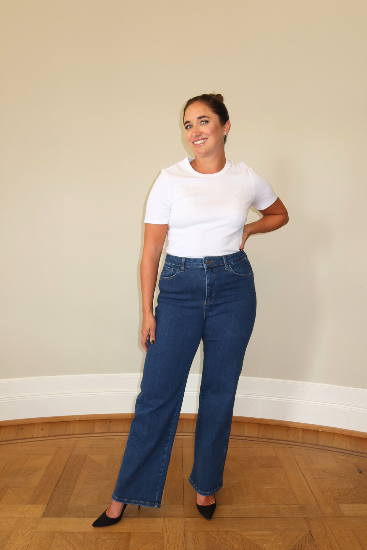 Everyday Straight Jeans - Dusty blue
