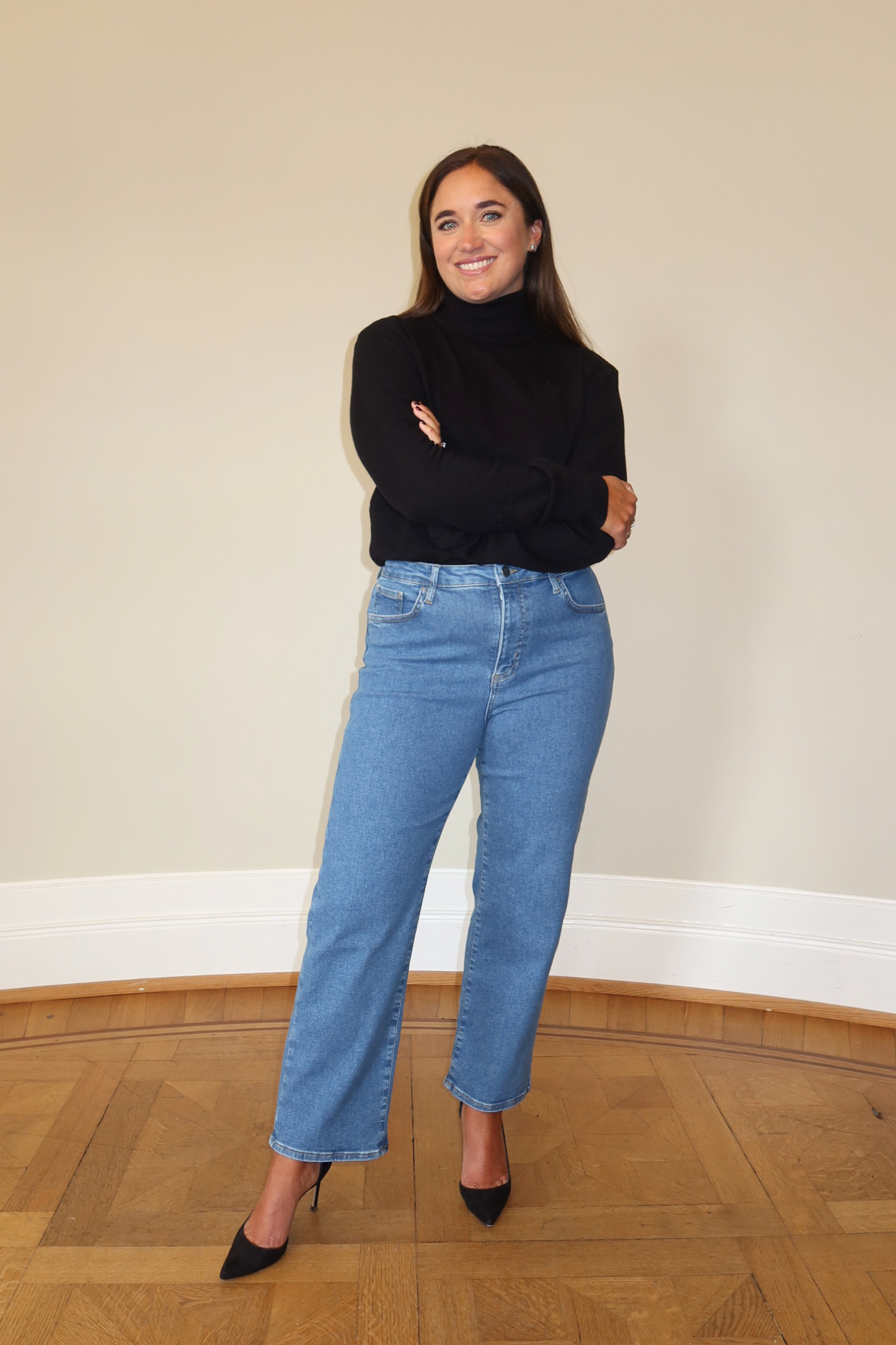 Everyday Cropped Jeans - Classic blue