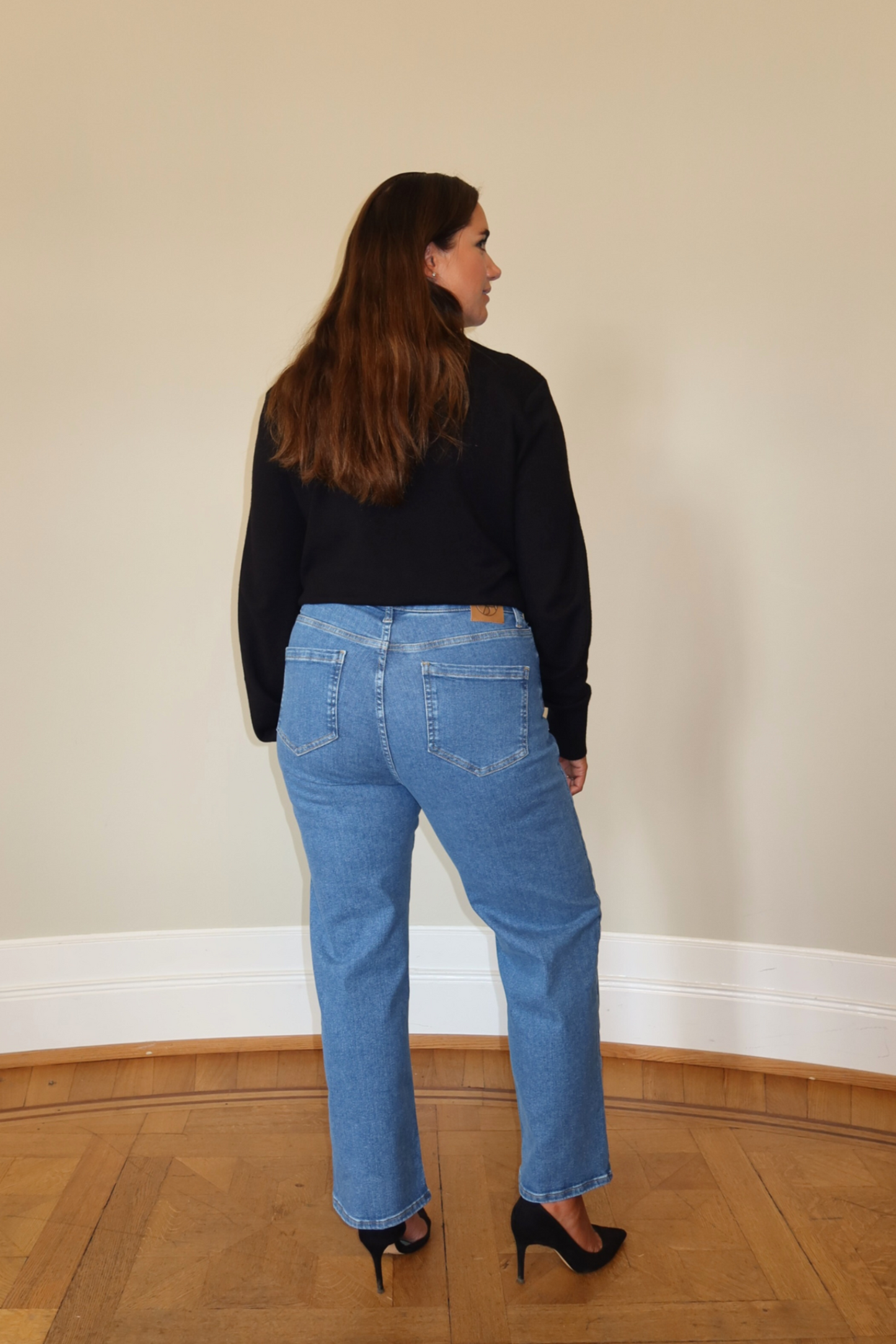 Everyday Cropped Jeans - Classic blue
