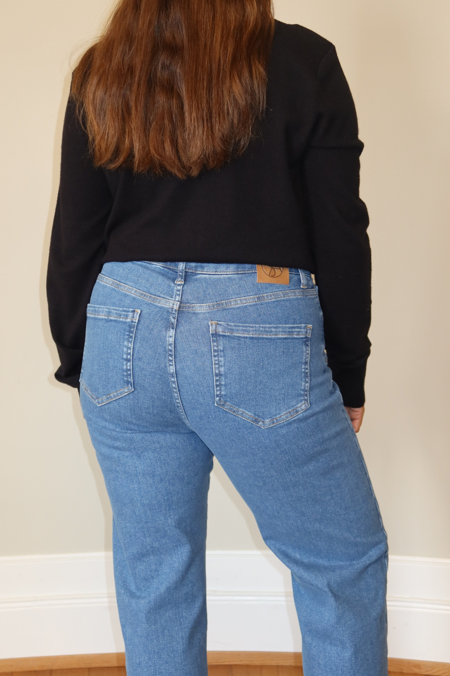 Everyday Cropped Jeans - Classic blue