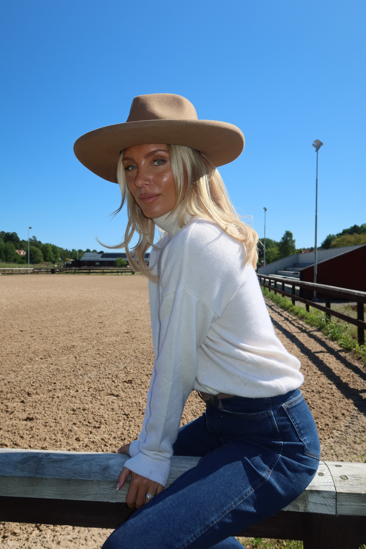 Everyday Straight Jeans - Dusty blue