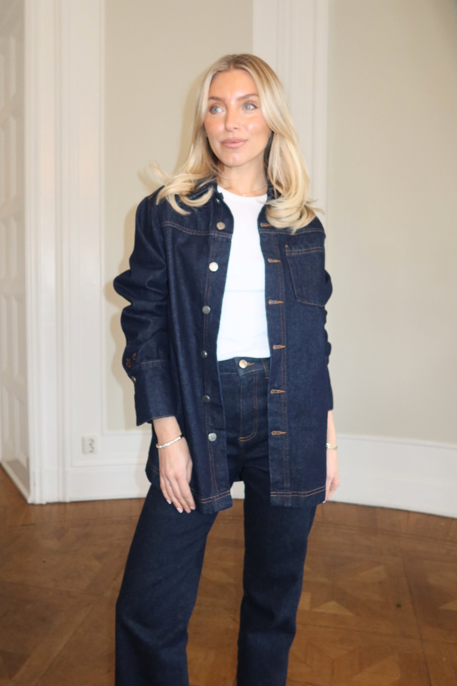 Cloud Jeans Jacket - Indigo – Sanne Alexandra