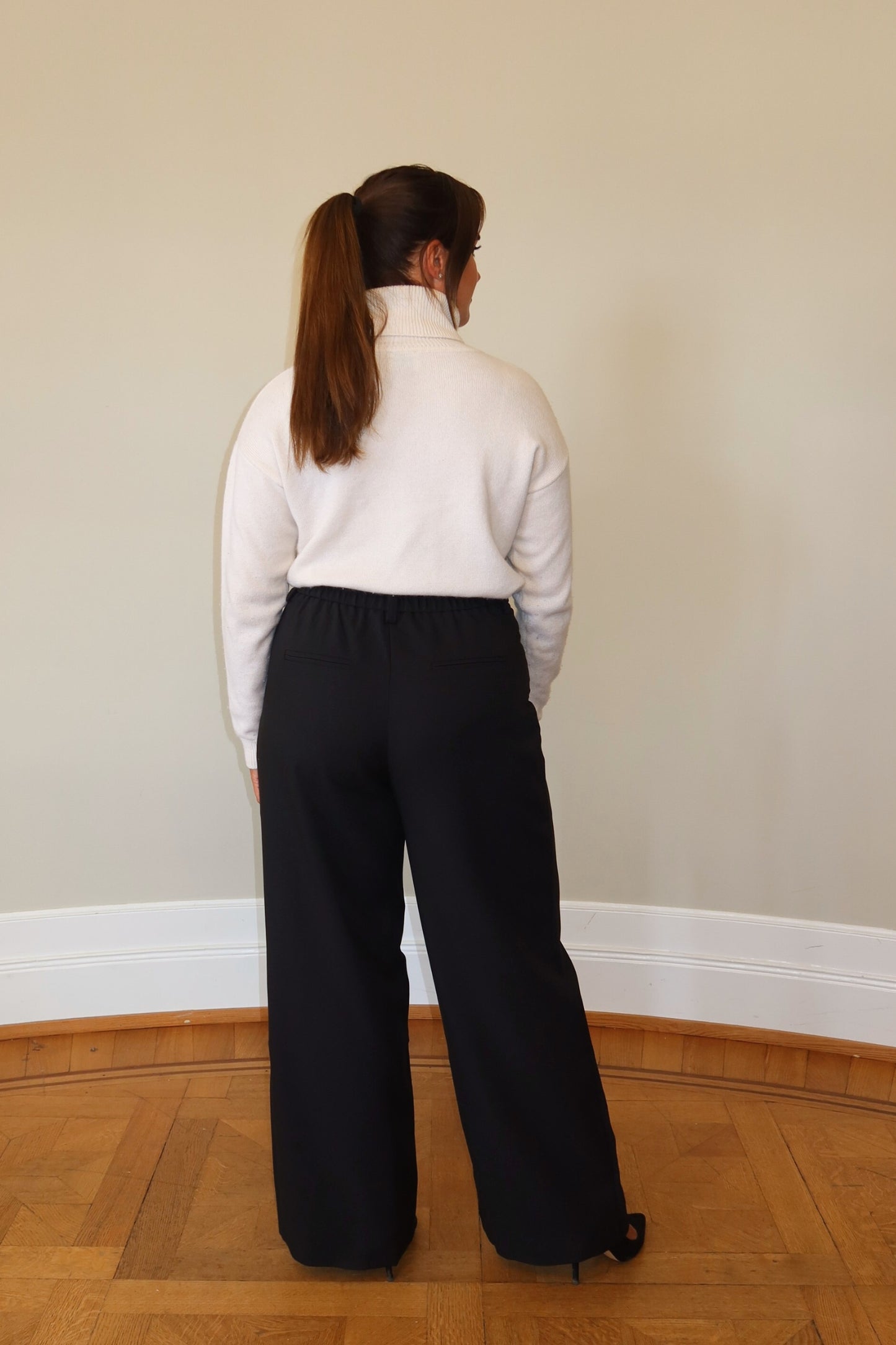 Flowy Suit Pants - Black