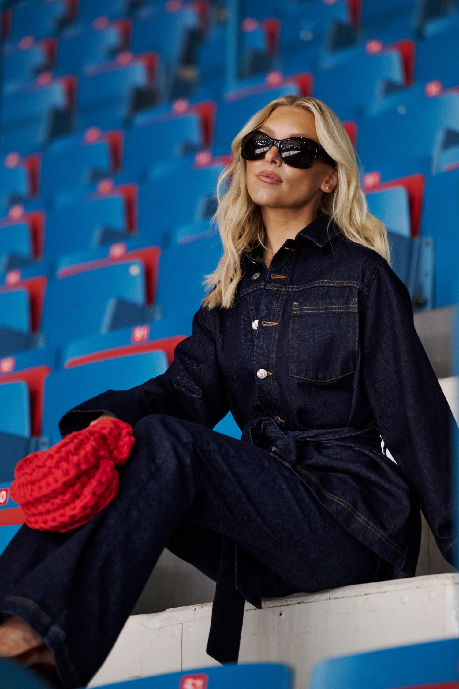 Cloud Jeans Jacket Indigo – Sanne Alexandra - Main Image