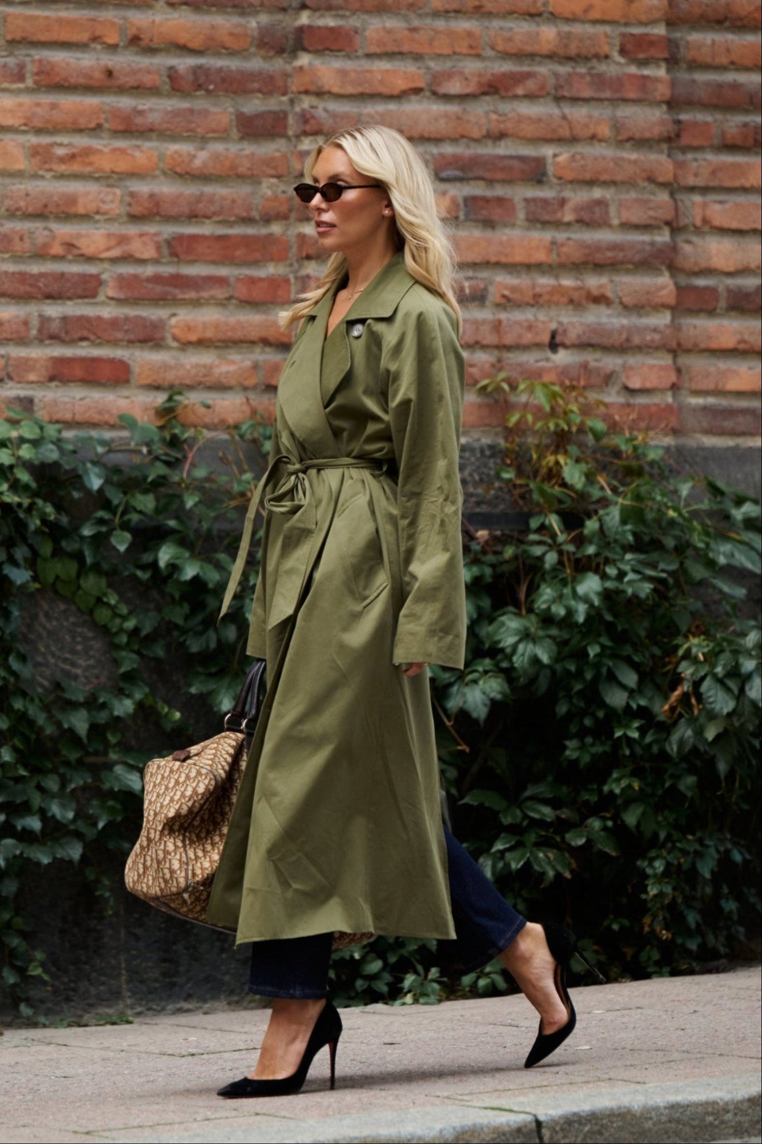Trenchcoat - Green Sanne Alexandra Trenchcoat - Green Sanne Alexandra