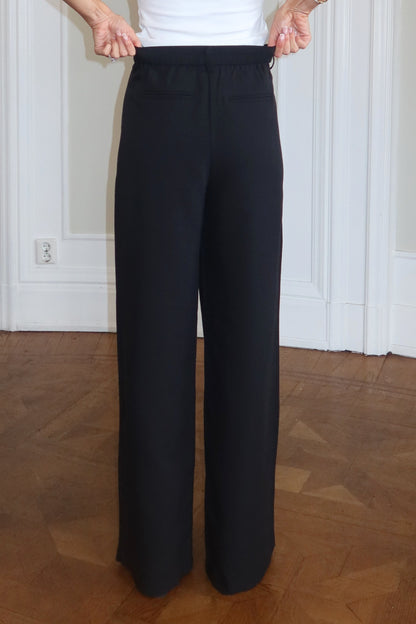 Flowy Suit Pants - Black