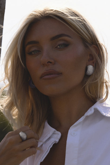 Karin Silver Earring