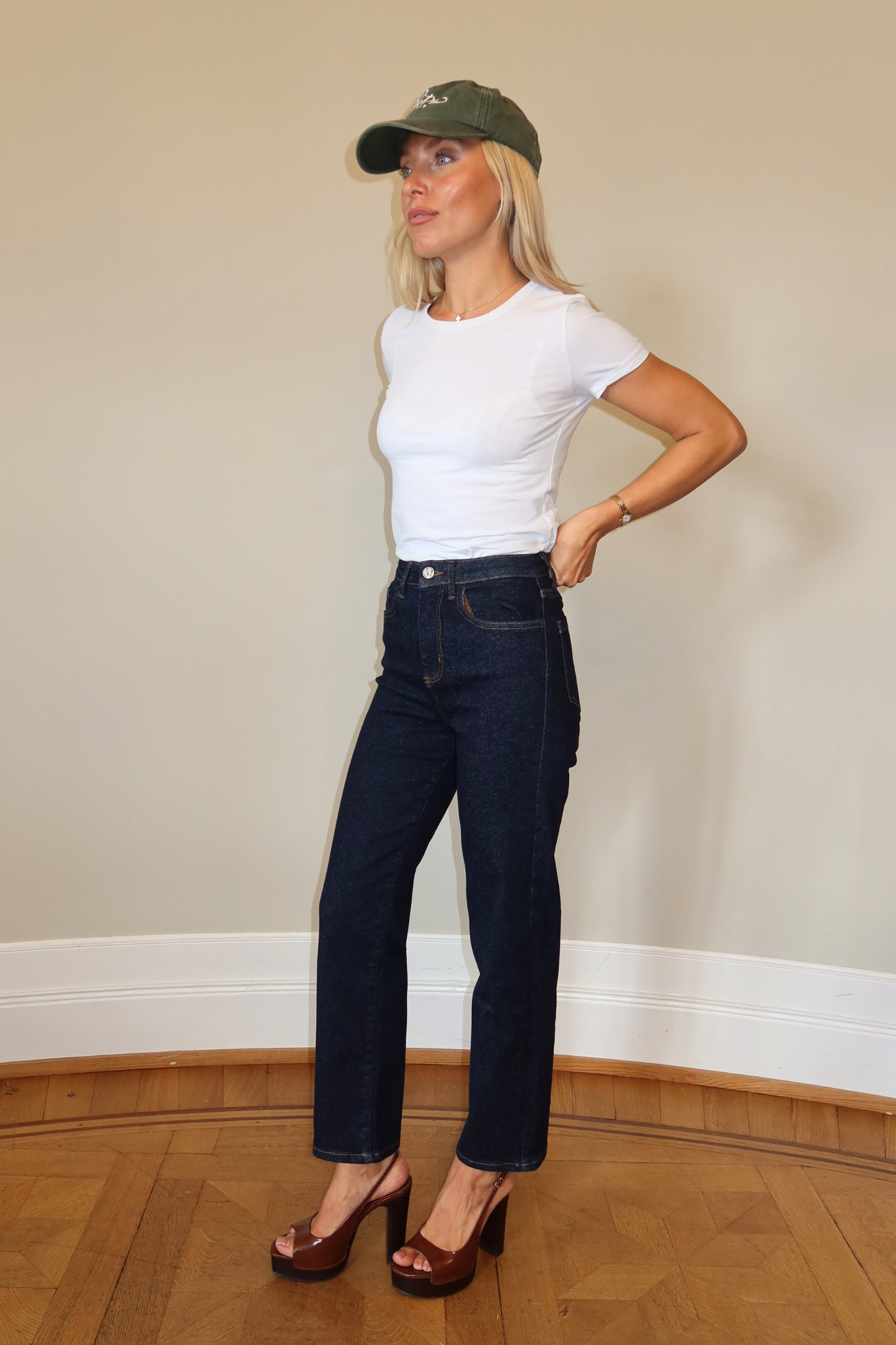Everyday Cropped Jeans - Indigo
