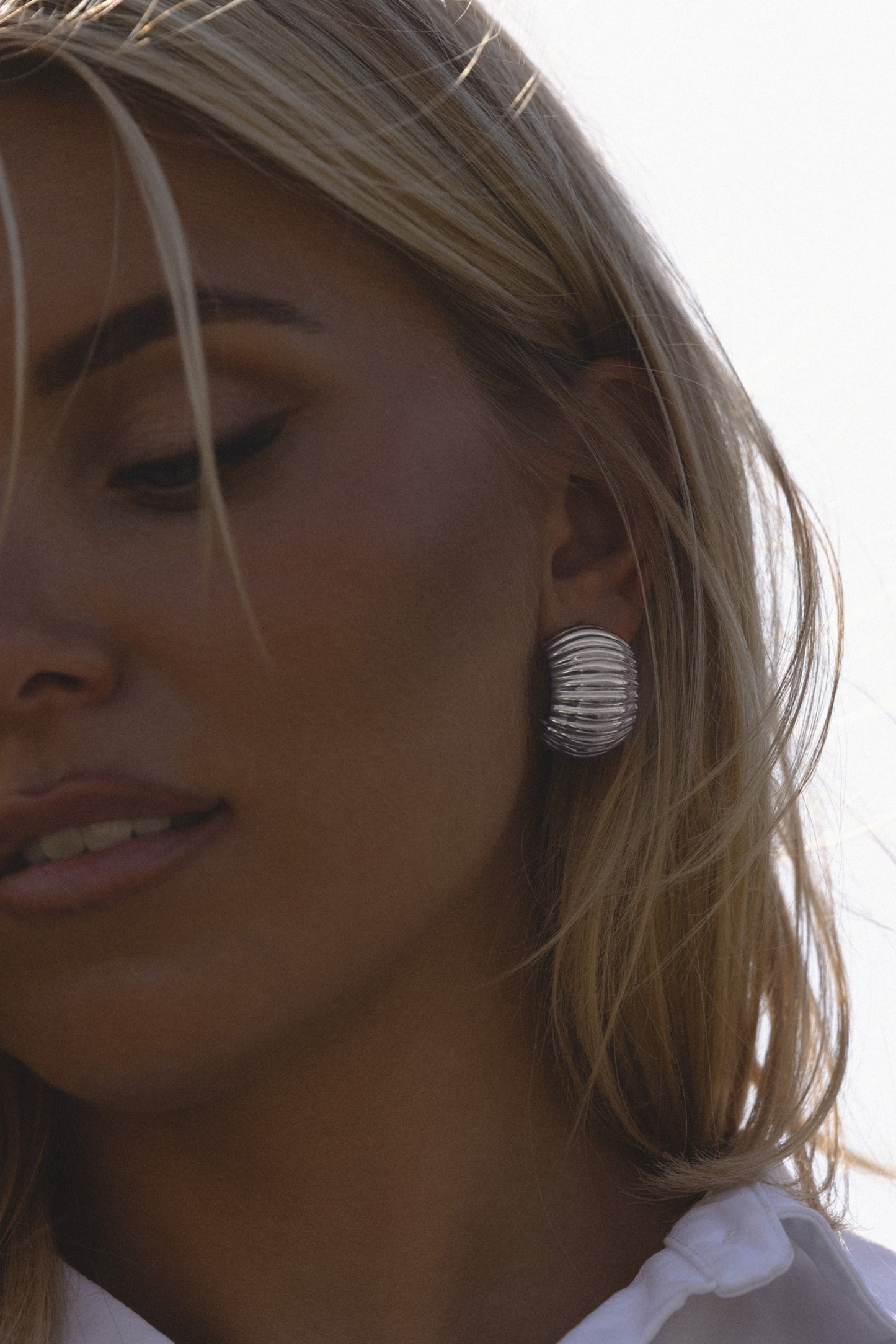 Karin Silver Earring