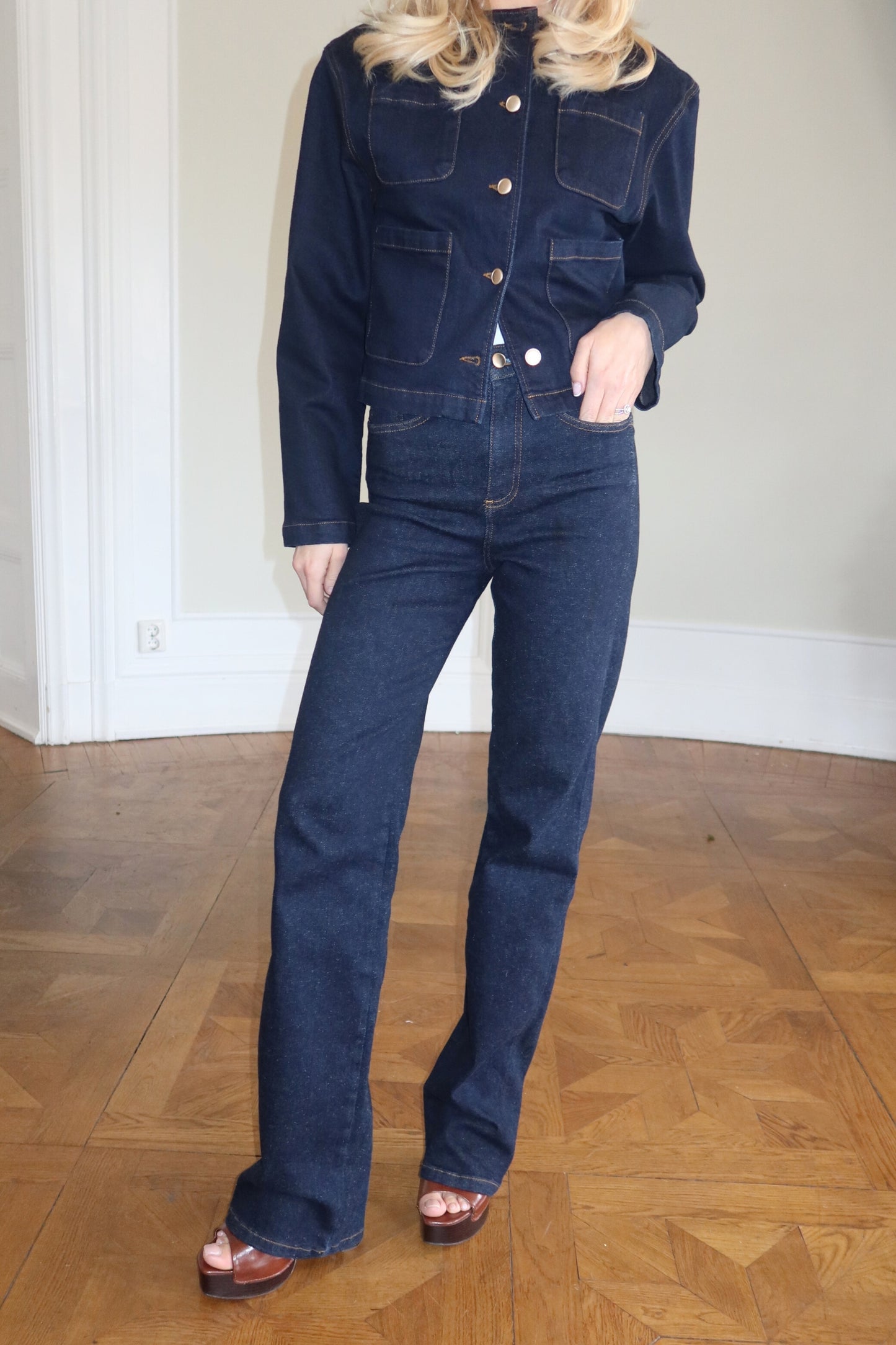 Cloud Tailored Jacket - Indigo