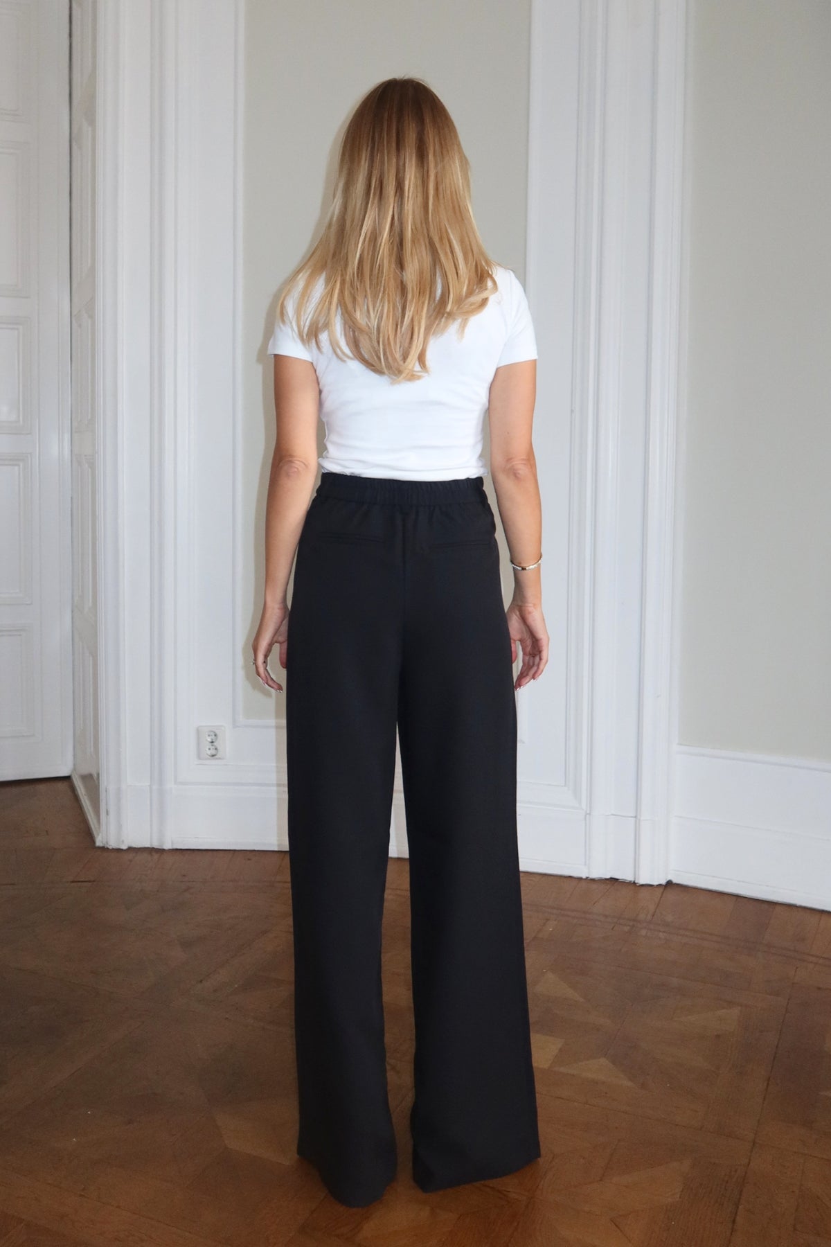 Flowy Suit Pants - Black