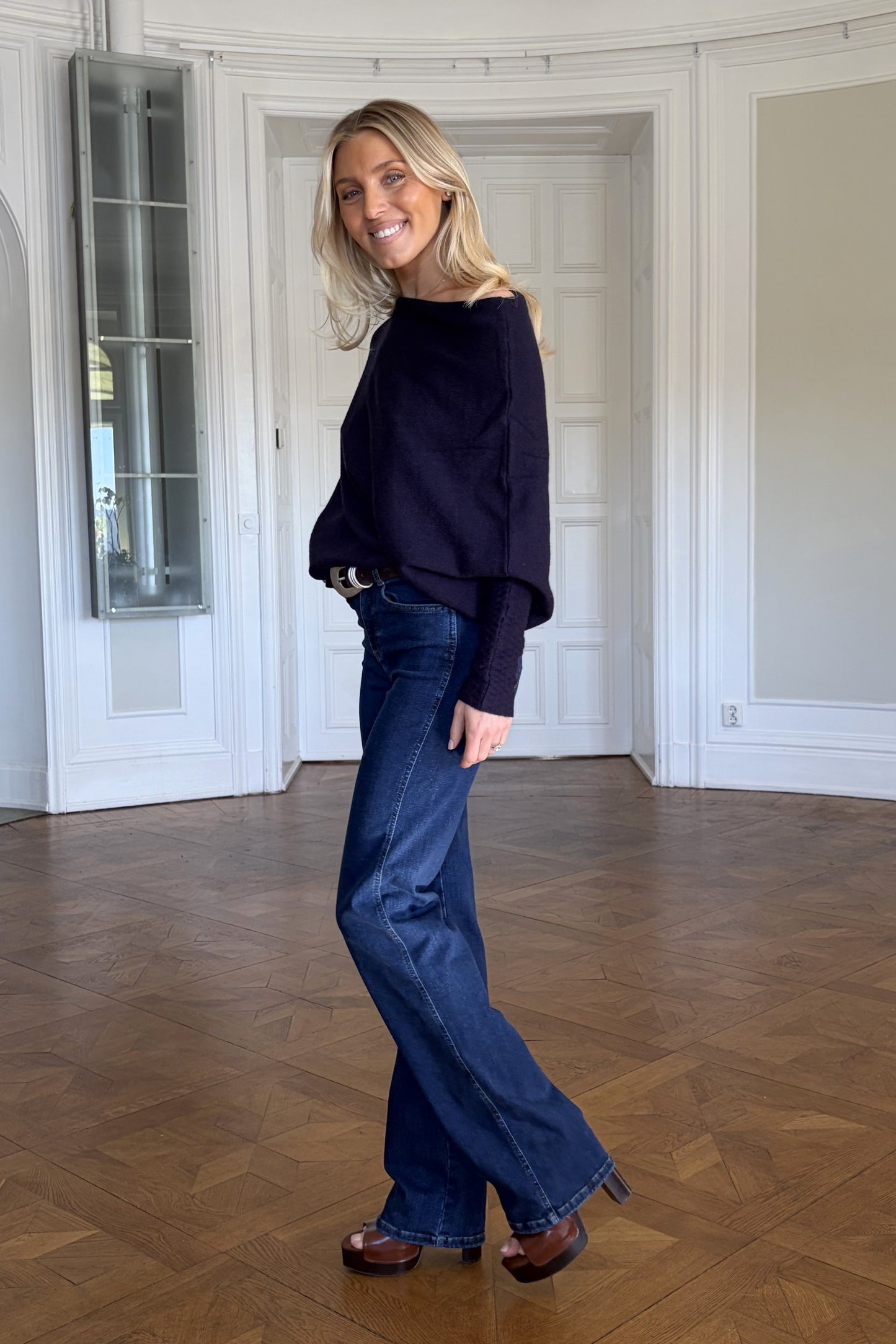 Everyday Straight Jeans - Dusty blue