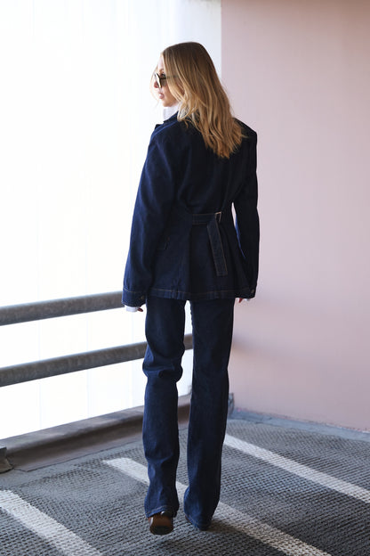 Cloud Jeans Blazer - Indigo