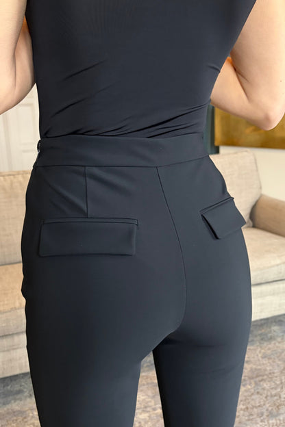 Luxe Flared Pants - Black