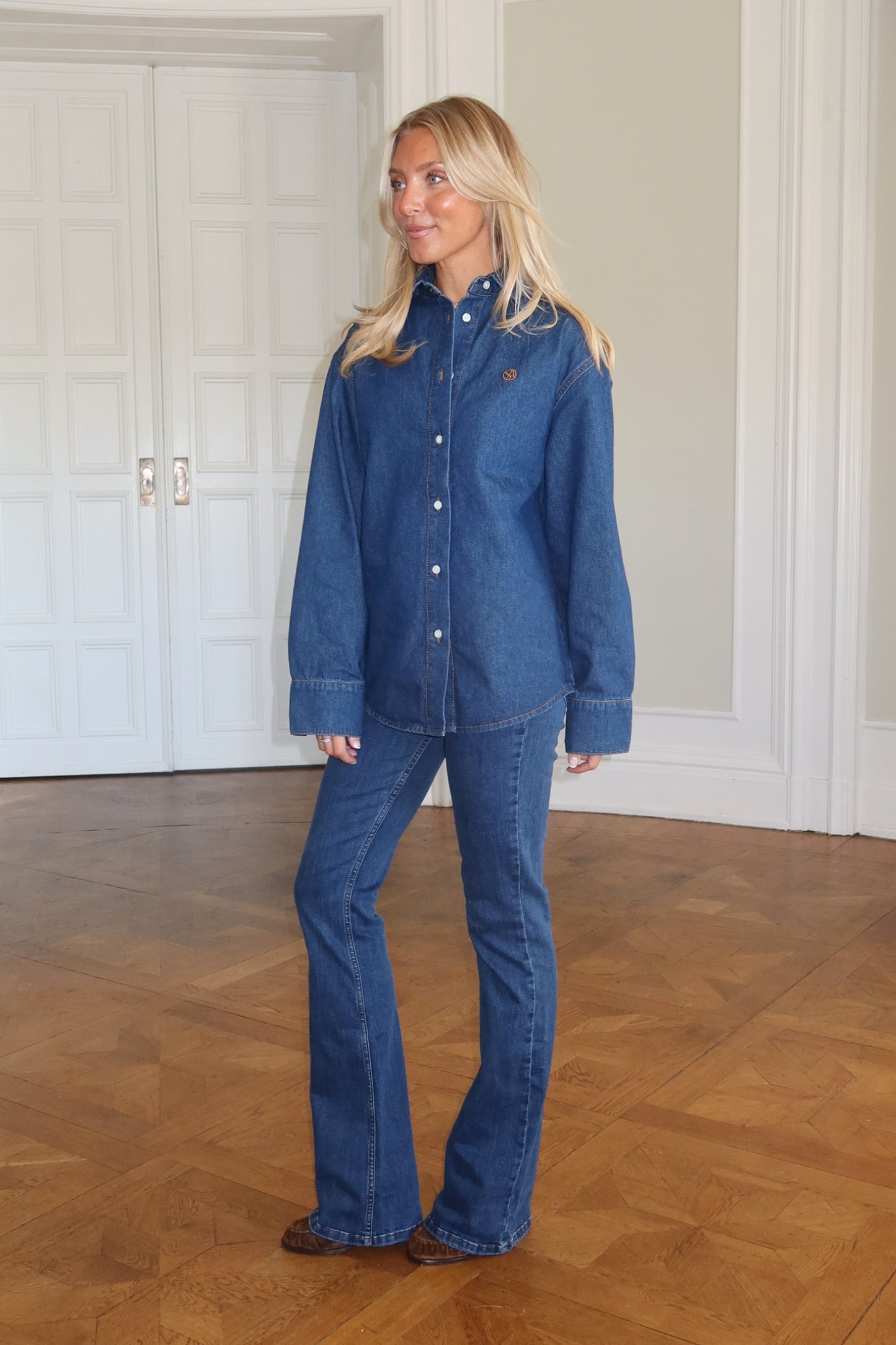 SA Signature Jeans Shirt - Raw Blue