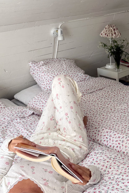 Soft Bloom Pyjama Pants - Ivory