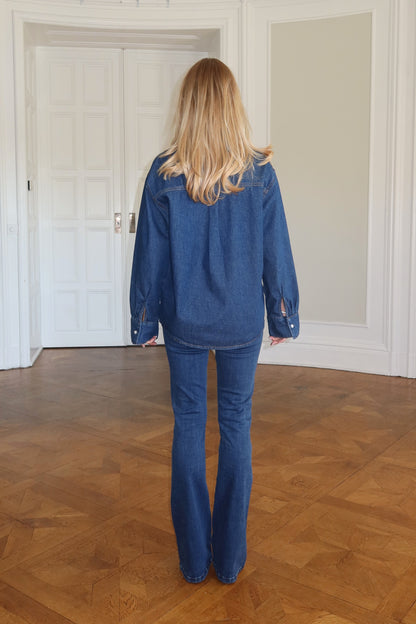 SA Signature Jeans Shirt - Raw Blue