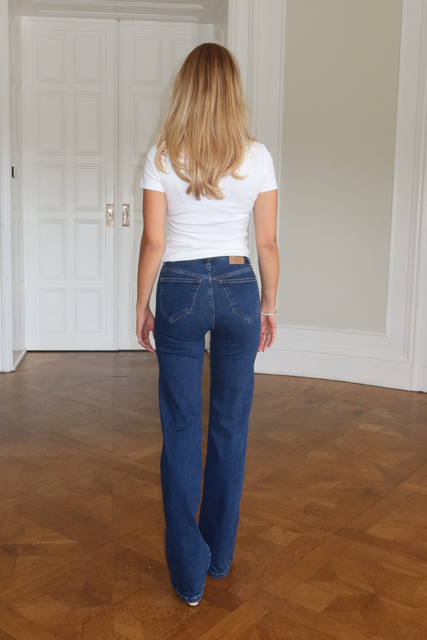 Everyday Straight Jeans - Dusty blue