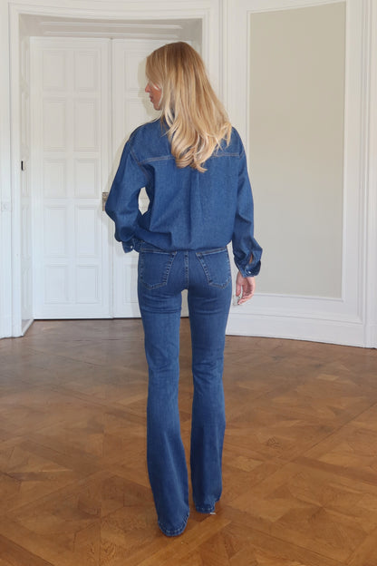SA Signature Jeans Shirt - Raw Blue