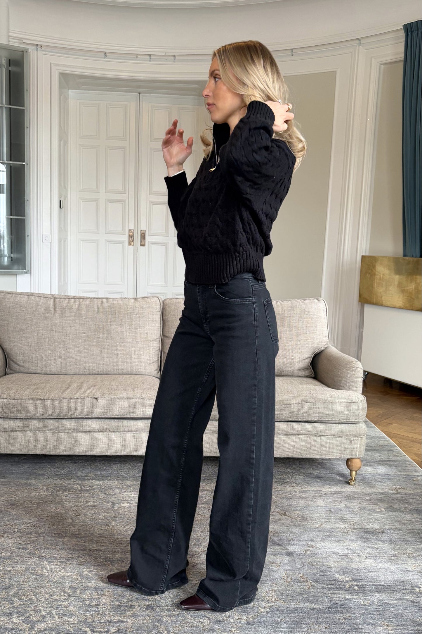 Everyday Relaxed Jeans - Washed Black