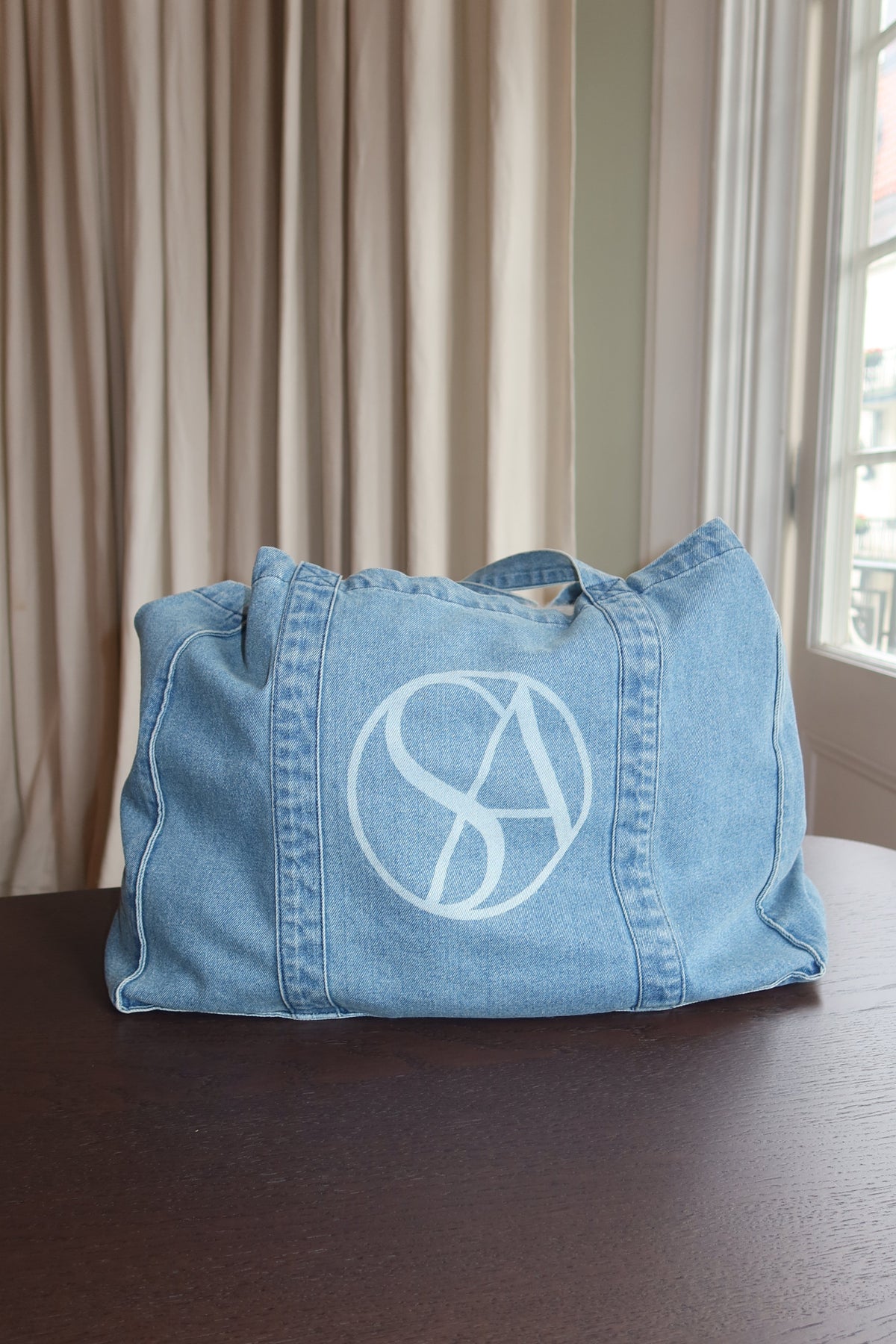 Jeans Tote Bag - Blue
