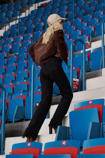 Everyday Straight Jeans - Washed black