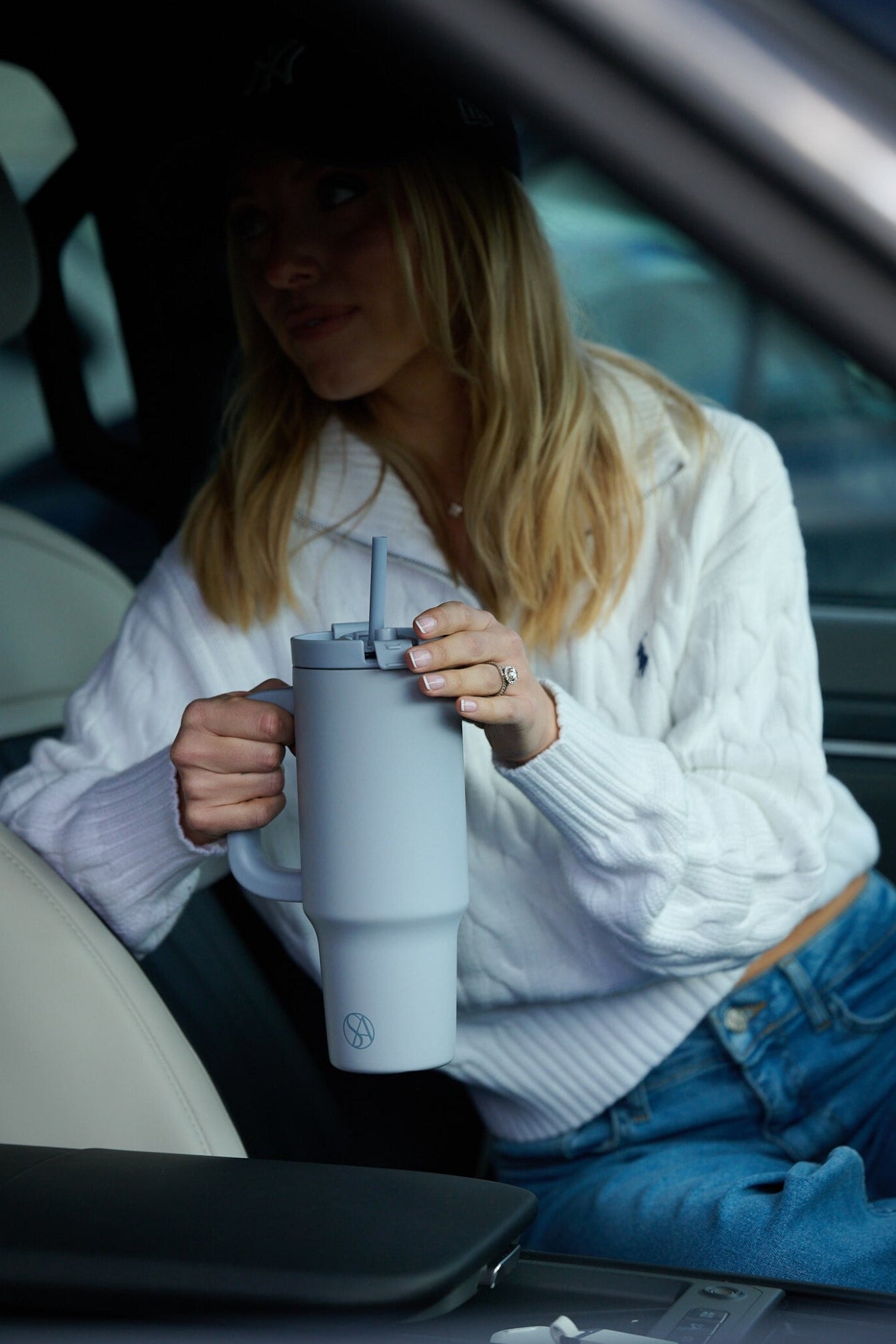 SA Thermo Bottle - Blue/grey