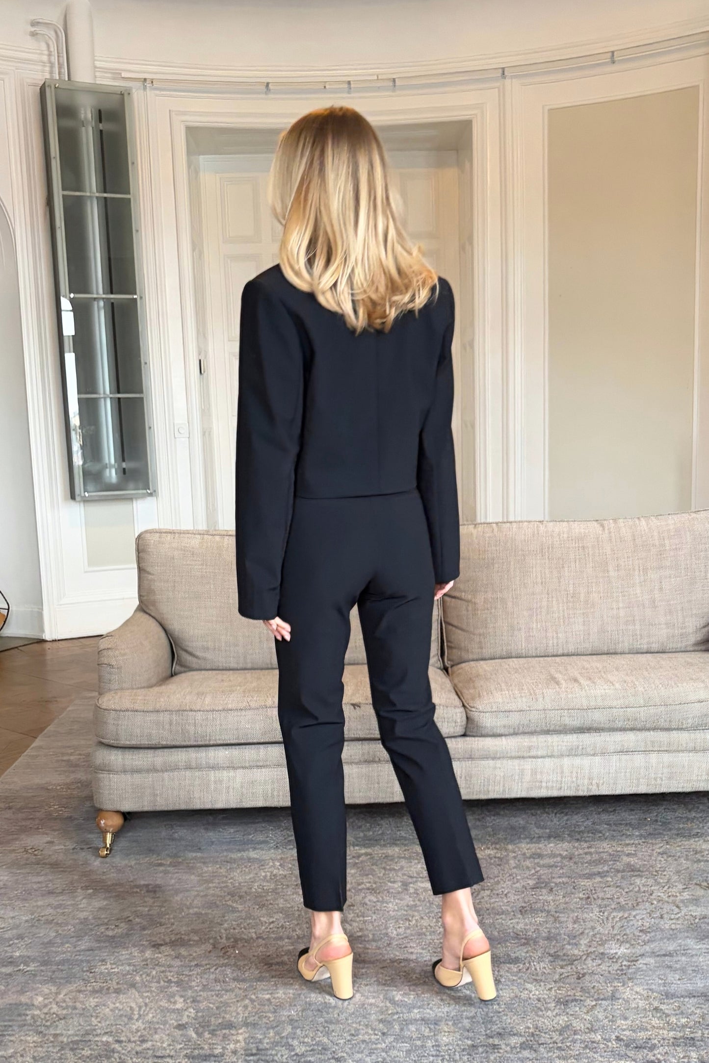 Luxe Ankle Pants - Black